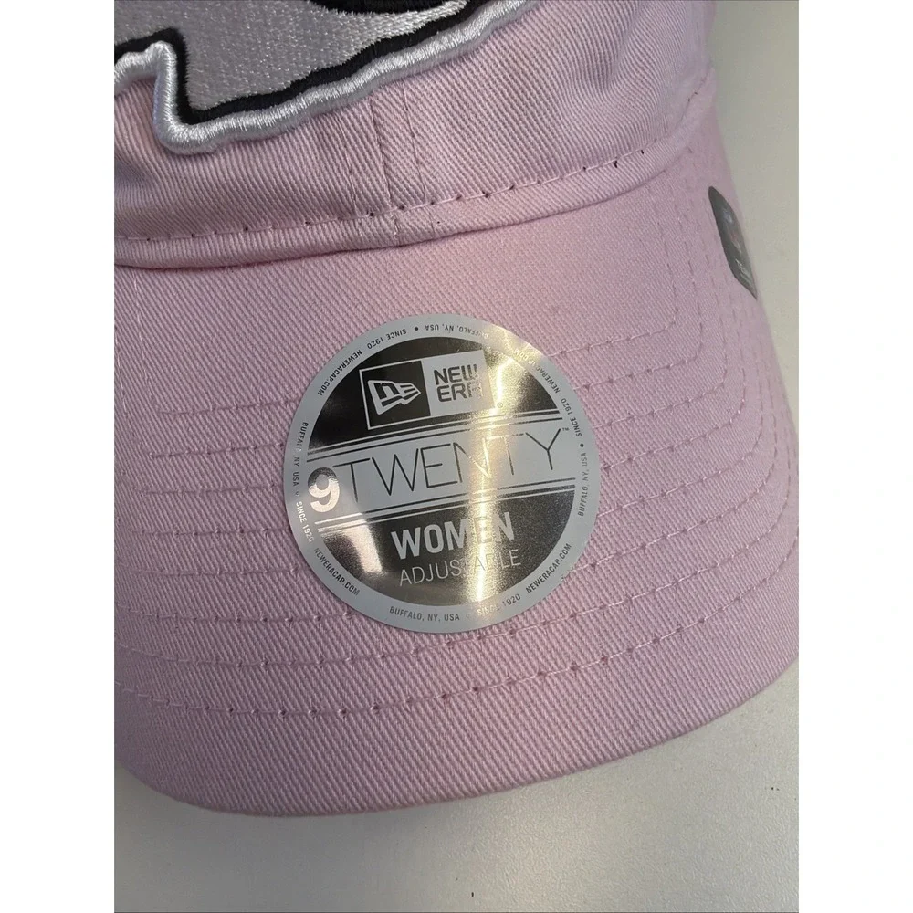 New Era Kansas City Chiefs NFL 9TWENTY Women's Adjustable Cap Hat Pink/White